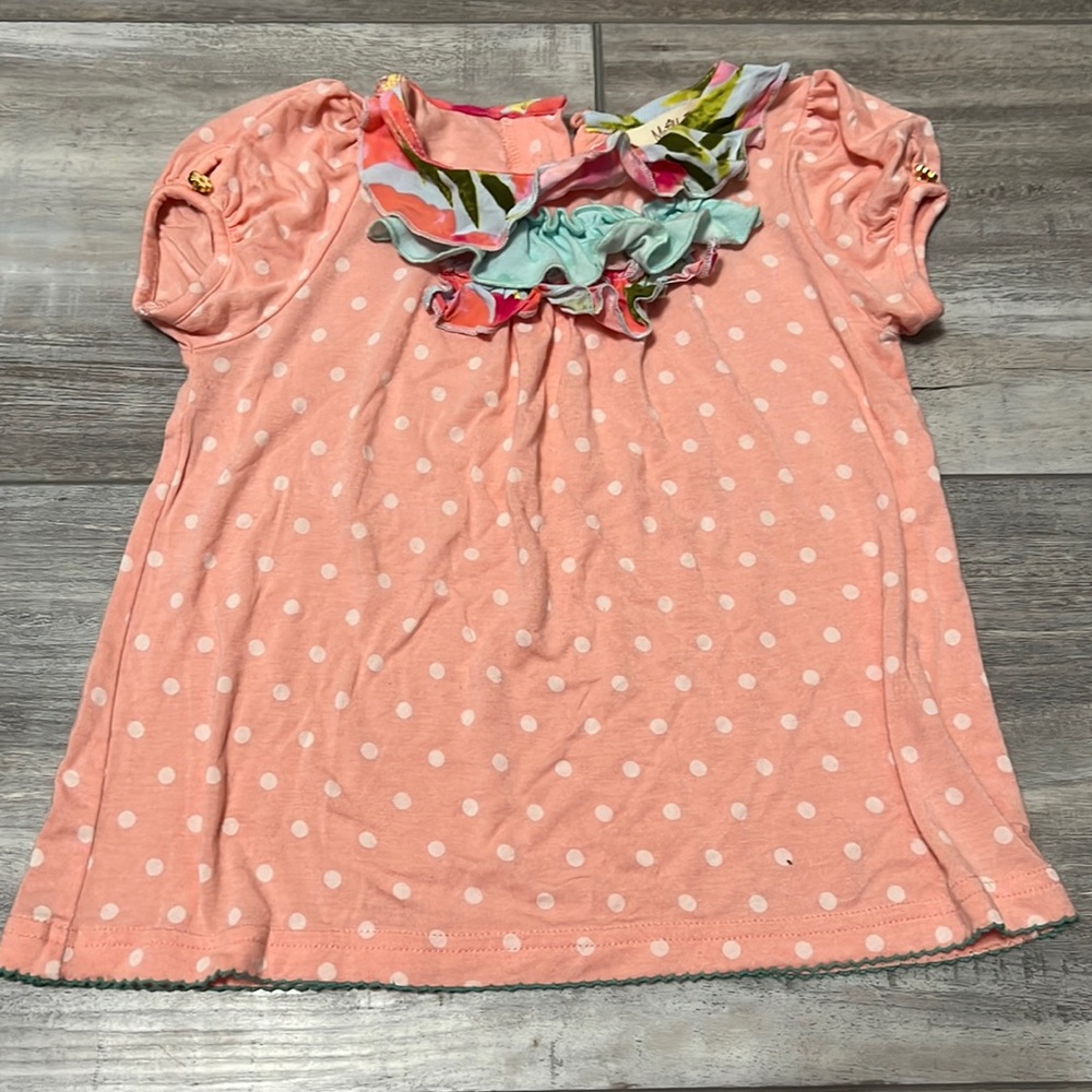 Matilda Jane shirt with ruffles